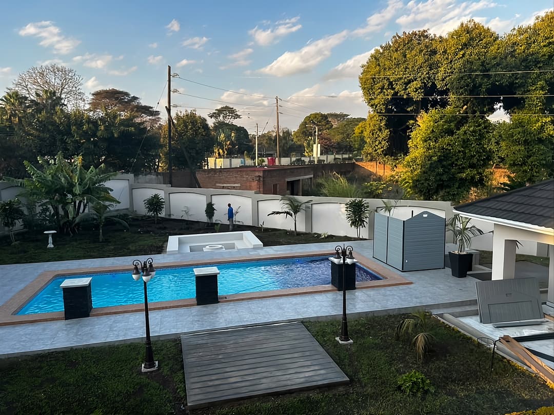 Luxury Apartments — Pool & Amenities